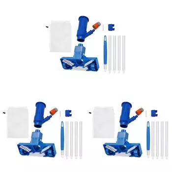 Комплект для пылесоса для бассейна Портативный подводный очиститель для надземных бассейнов (США)