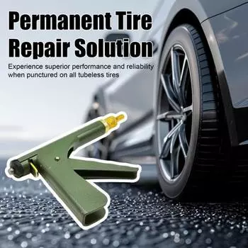 Комплект для ремонта автомобильных шин с заглушками для проколов шин Простой в использовании портативный универсальный автомобильный шиномонтаж