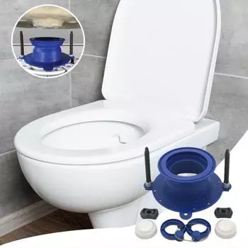 Комплект для ремонта фланца унитаза, сверхпрочное восковое уплотнительное резиновое кольцо, простая установка крышки болта унитаза, восковое кольцо для унитаза Sets