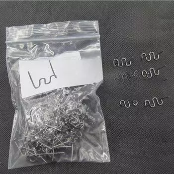 Комплект для ремонта и сварки пластикового бампера Right angle 0.8mm, 100 pieces