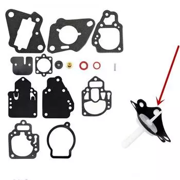 Комплект для ремонта карбюратора 1395-97611ПРОКЛАДКА ДЛЯ РЕМОНТА карбюратора подвесных моторов для Mercury Mariner 2T 6 л. с. 8 л. с. 9,9 л. с. 10 л. с. 15 25 л. с.