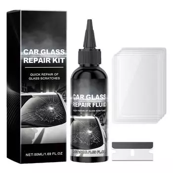 Комплект для ремонта лобового стекла, автомобильная жидкость, инструмент для лобового стекла автомобиля, трещины, потекли, комплект для ремонта лобового стекла автомобиля, жидкость для фиксации CHINA