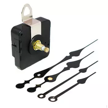 Комплект для ремонта механизма кварцевых настенных часов своими руками, общая длина вала 20 мм