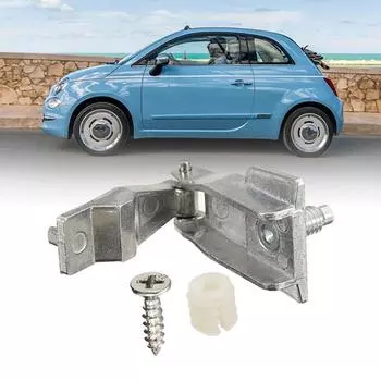 Комплект для ремонта наружной дверной ручки автомобиля, серебристый 51964555 51939041 Внешние детали для Alfa Romeo GT 147 2006 2007 2008 2009 2010