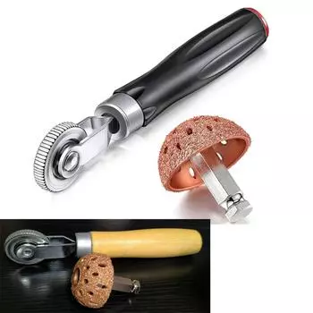 Комплект для ремонта проколов бескамерных шин мотоцикла и автомобиля Инструмент для аварийного ремонта шин Ролик, колесо для буфера шин, скребок B