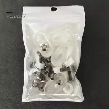 Комплект для ремонта шлема Детали для ремонта футбольного хоккейного шлема Универсальная фурнитура для лицевой маски Аксессуар для ремонта спортивного шлема для бейсбольного шлема Sets