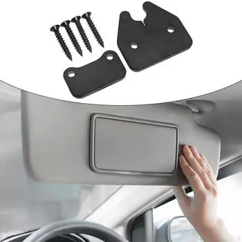 Комплект для ремонта солнцезащитного козырька, запасная часть, высокая производительность, высокая твердость, прочный, с винтами для автомобиля