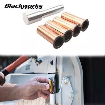 Комплект для ремонта втулки дверной петли для Jeep Wrangler JK JKU 2007-2018, автомобильные детали дверных петель, подходит для алюминиевого сплава