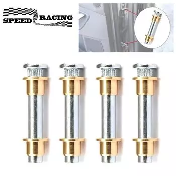 Комплект для ремонта втулок шарнирных пальцев двери автомобиля для Nissan Navarra 1997-2005 D22 серебряный