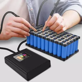 Комплект для самостоятельной точечной сварки с защитной схемой контроля температуры. Простой в эксплуатации комплект для самостоятельной точечной сварки, как показано на рисунке.