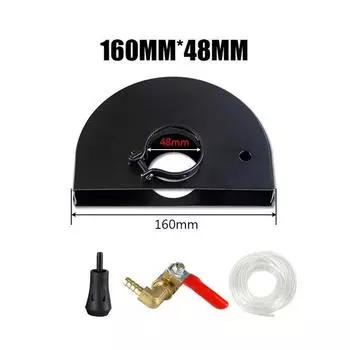 Комплект для сбора пыли Универсальный кожух для резки поверхности пыли для угловой шлифовальной машины Крышка для крепления пылеуловителя WWO66