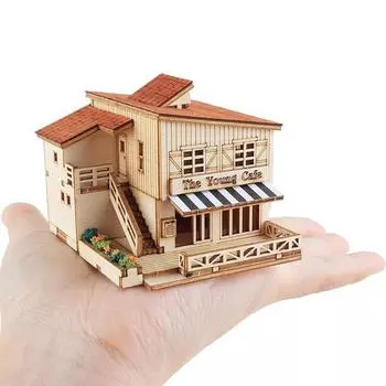 Комплект для сборки мини-кафе для завтрака, Корея, 3d пазл