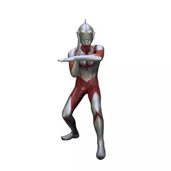 Комплект для сборки мягкой виниловой игрушки Ultraman Mega, полная высота 4571587310562 (Шин Ультрамен) / комплект, без масштаба, прибл.. 35см, винил, неокрашенный,