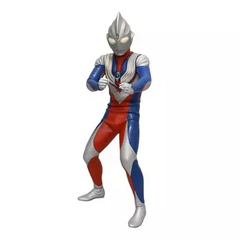 Комплект для сборки мягкой виниловой модели Ultraman Tiga Mega, переиздание, немасштабированная, высота 40 см, неокрашенная, красный винил 4571587310586