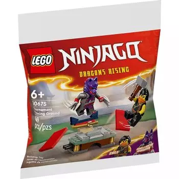 Комплект для сборки тренировочного полигона LEGO Ninjago Tournament 30675 (49 штук)