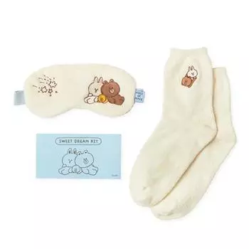 Комплект для сна Line Friends Brown & Cony One