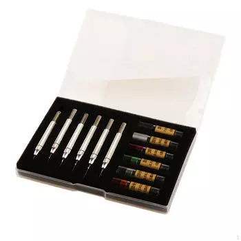 Комплект для снятия звеньев часов, штифты для браслета, прочный металл с футляром для хранения для регулировки