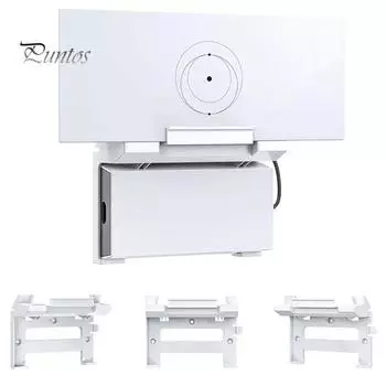 Комплект для спутникового интернета с креплением на маршрутизаторе, высокая устойчивость, простая установка, экономия места, настенный кронштейн для маршрутизатора Starlink Gen 3 белый