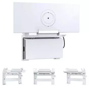 Комплект для спутникового интернета Yousheng Router Mount, высокая устойчивость, простая установка, экономия места, настенный кронштейн для маршрутизатора Starlink Gen 3 белый