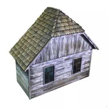 Комплект для строительства дома, модель архитектуры, 1:35 Scale Decor Аксессуар Незаконченный Уникальный Идеал