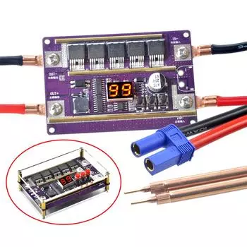 Комплект для точечной сварки Регулируемая панель управления 0,05-0,3 мм Сварочные принадлежности