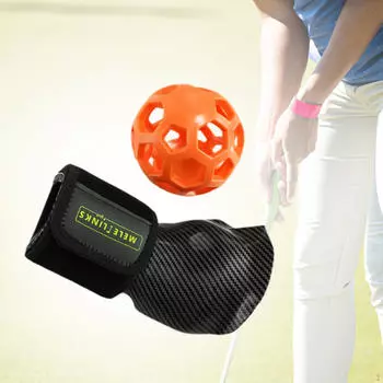 Комплект для улучшения замаха в гольфе с инструментом для выравнивания и принадлежностями для практики Orange Ball