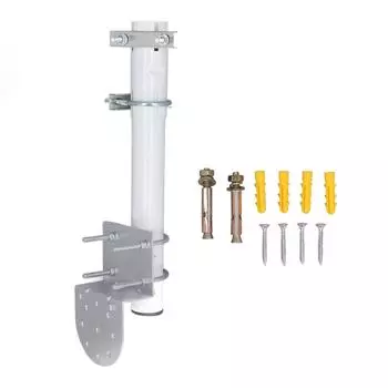 Комплект для установки на столб с U-образными винтами, короткий настенный кронштейн для крыши для Starlink V2 Rectangula