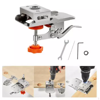 Комплект для установки дверных петель из нержавеющей стали для улучшения дома Hinge Jig