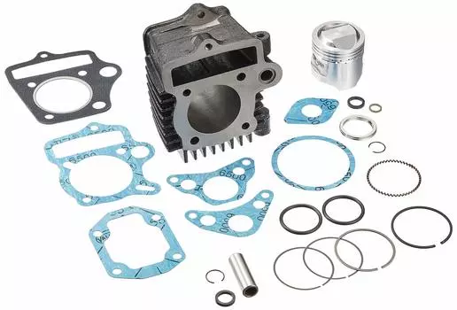 Комплект для увеличения диаметра цилиндра KITACO LIGHT 75 куб. см, черный цилиндр MONKEY и т. д.. 212-1013480 чёрный