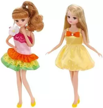Комплект для вечеринки Licca-chan LW-18 (Тропический и лимонный)