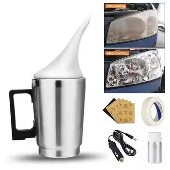 Комплект для восстановления фар автомобиля Автомобильные аксессуары Комплект для ремонта фар Полировщик для фар Защита фар от царапин Детализация Чистка Техническое обслуживание