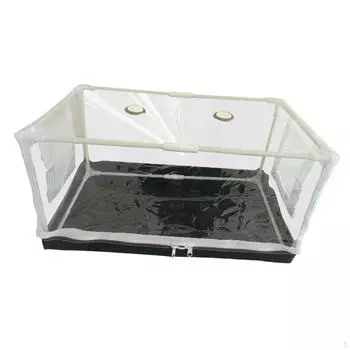 Комплект для выращивания грибов, складной прозрачный контейнер для садоводства, теплица 50cmx25cmx25cm