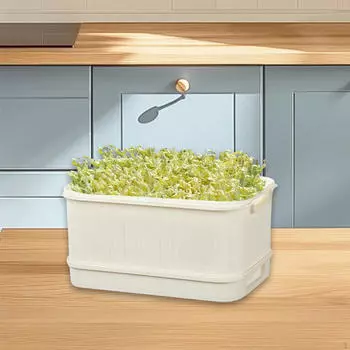 Комплект для выращивания рассады в поддонах с дренажными отверстиями Поддоны для хранения рассады Контейнер для проращивания Проращивание