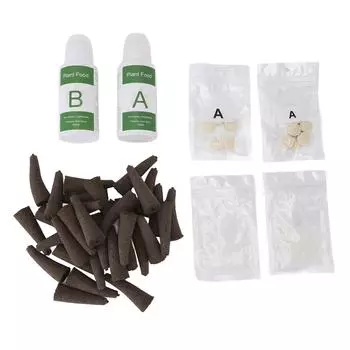 Комплект для выращивания растений в гидропонной системе, набор для выращивания всего, что угодно, с 50 губками для выращивания, гидропонный азот