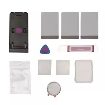 Комплект для замены экрана смарт-часов, закаленное стекло, передняя сенсорная линза, ремонтные аксессуары для