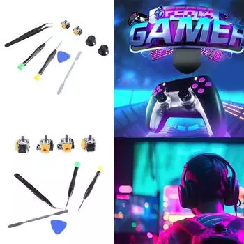 Комплект для замены джойстика Холла с отверткой и инструментом для монтажа для контроллера Xbox One повышает точность игры T1