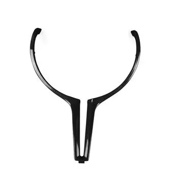 Комплект для замены отделки рулевого колеса M Power Style, рама рулевого колеса для BMW M2 F87 M3 F80 M4 F82 M5 F10 M6 F06 чёрный