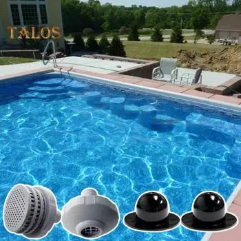 Комплект для замены соединителя струи воды для бассейна, надземный фильтр для бассейна, простая установка, фиксатор сетки фильтра для замены фильтра 11070 12364 чёрный