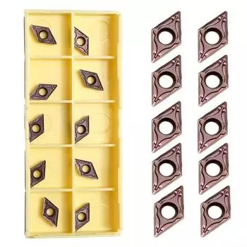 Комплект для замены твердосплавной вставки расточной оправки DCMT070204 YBC205 Обработка стали