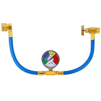 Комплект для заправки хладагента R134A 134A Автомобильный кондиционер Шланг Con Заправка Манометры Заправка R12 Газом 30Lb Линия Наполнителя Герметика