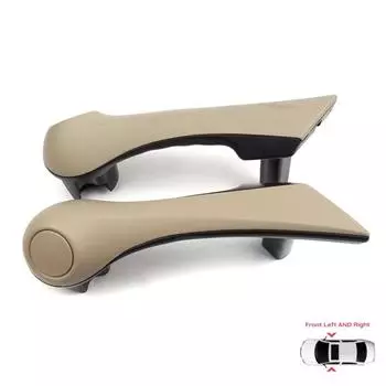 Комплект дверных подлокотников, внутренняя дверная ручка бежевого цвета для Megane 2 II MK2 7701475317 Быстрая доставка со склада