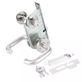 Комплект дверных замков для прохода из нержавеющей стали для коридора аварийного выхода при пожаре