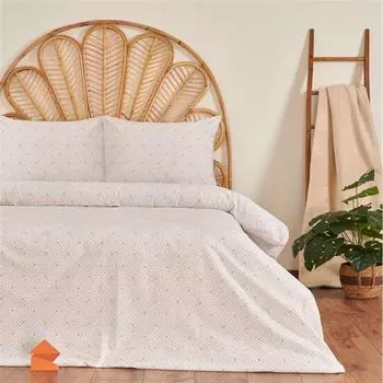 Комплект двойных пододеяльников Nuvomon Niche, бежевый