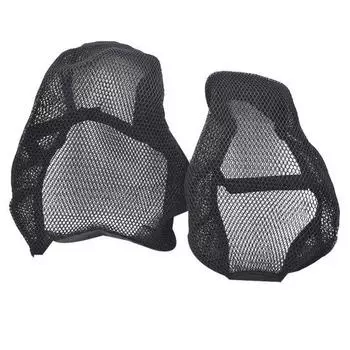 Комплект дышащих сетчатых чехлов на переднее и заднее сиденье мотоцикла для BMW R1200GS ADV 13-18