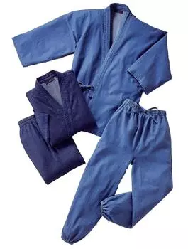 Комплект джинсовой одежды TAKUMI Samue 40096 Синий 3л (Такуми) 2-х частей