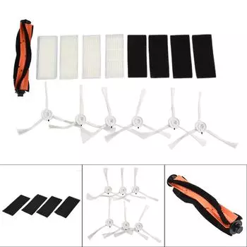 Комплект фильтров для боковой щетки и роликовой щетки для робота-пылесоса Lydsto W2