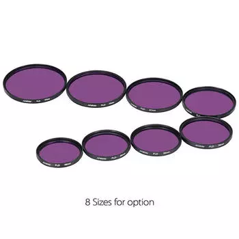 Комплект фильтров для объектива Andoer 55 мм UV+CPL+FLD+ND(ND2 ND4 ND8) с чехлом для переноски Крышка объектива Крышка объектива