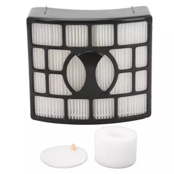 Комплект фильтров для вакуумной пены с 2 белыми сменными фильтрами для пылесоса Shark NV600 NV700 NV770