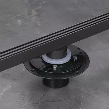 Комплект фланцев для душевого сливного отверстия 2 дюйма, регулируемый кольцевой адаптер с резиновой соединительной прокладкой для