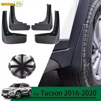 Комплект формованных брызговиков для Hyundai Tucson TL 2015-брызговики, брызговики, переднее и заднее крыло 2016 2017 2018